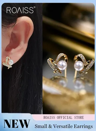 Women Earrings Stylish Design Simple and Versatile Highlight Personal Temperament and Charm Small Earrings 
