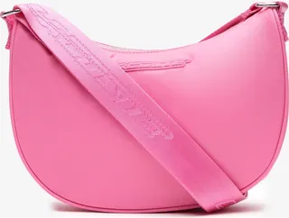 Women’s Contrast Branding Halfmoon Bag