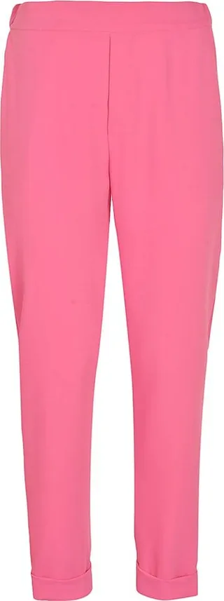P.A.R.O.S.H. Elastic Waist Cropped Trousers