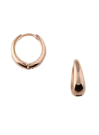 Tapered Hoop Earrings 