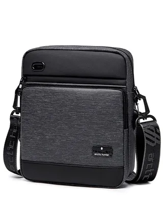 K0088L Lightweight Crossbody Fashion Sling Stylish Chest Bag, Grey 