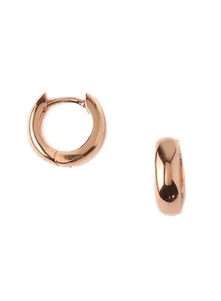 Mini Domed Huggie Hoops 