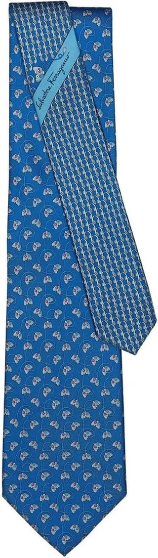 Patterned Silk Tie