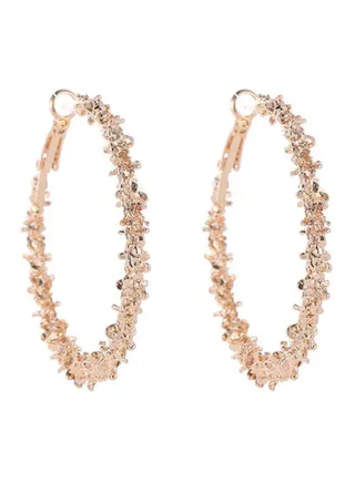 Elegant Style Faddish Hoop Earring 