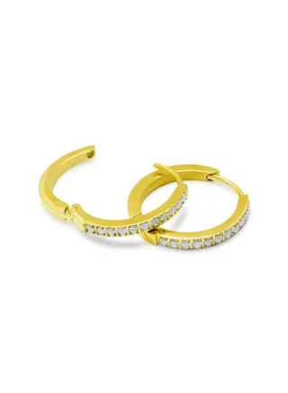 Alissa Elegant Huggie Hoop Earrings 