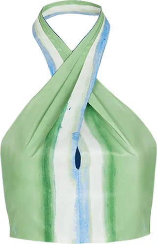 Women's Eos Taffeta Halter Top