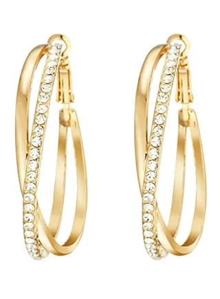 Brass Hoops 