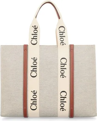 Chloé Large Woody Tote Bag