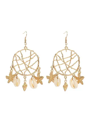Dream Catcher Drop Earrings 