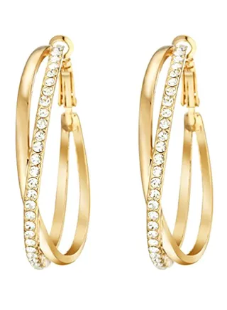 Brass Hoops Gold 