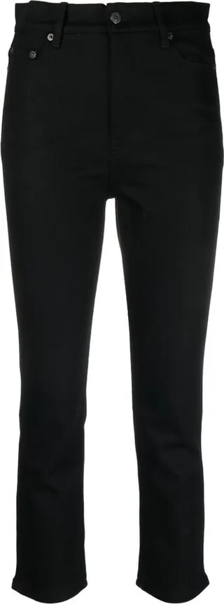 High Waist Slim-Fit Jeans