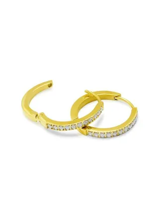 Alissa Elegant Huggie Hoop Earrings 