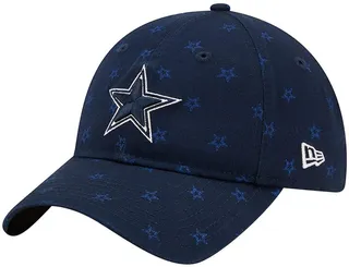 Women's Navy Dallas Cowboys Scatter 9TWENTY Adjustable Hat