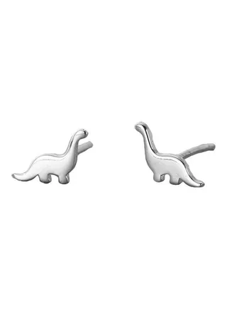 Mini Dinosaur Design Stud Earrings 