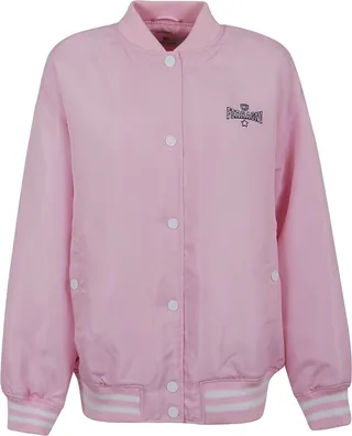 Chiara Ferragni Logo Embroidered Bomber Jacket