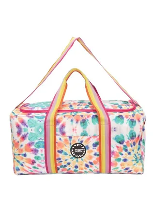 Weekender Duffel Fushia/Blue Tie Dye 