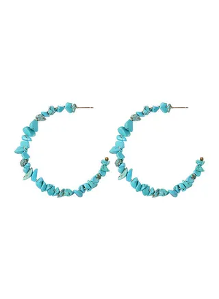 Ladylike Stylish Hoop Earrings 
