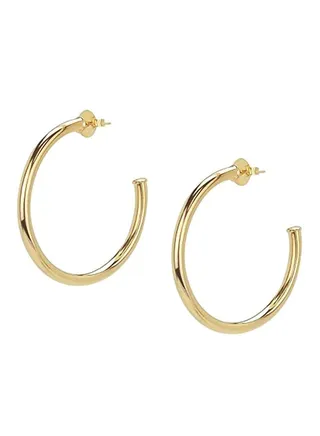 Brass Hoops 