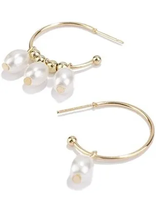 Irregular Hoop Earrings 
