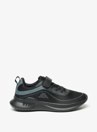 Girls' Logo Print Sports Shoes with Hook and Loop Closure 