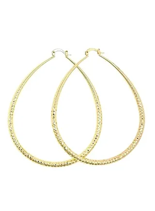 Gold Plated Hoops 