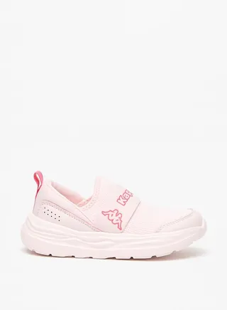 Girls' Logo Detail Slip-On Walking Shoes 