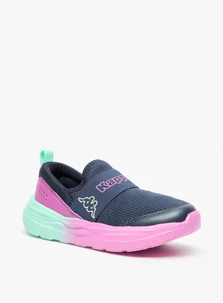 Girls' Logo Detail Slip-On Walking Shoes 