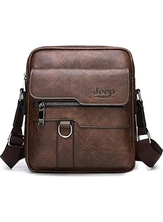 Brown Cross bag for men 