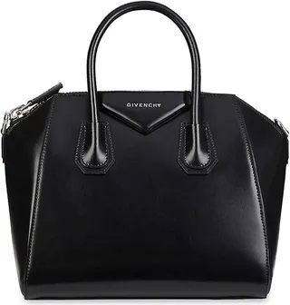 Mini Antigona Leather Satchel