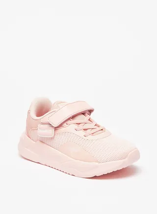 Girls Sports Shoes with Hook and Loop Closure 
