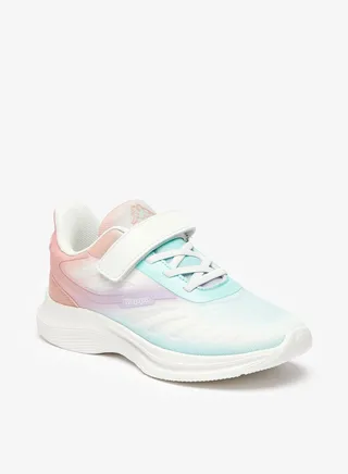 Girls Sports Shoes with Hook and Loop Closure 