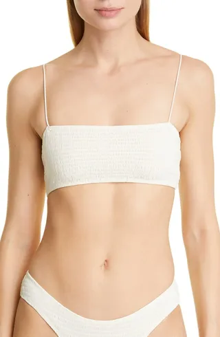 Smocked Bikini Top