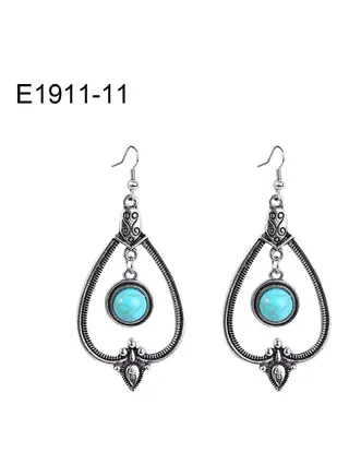 Geometric Dangle Earrings 
