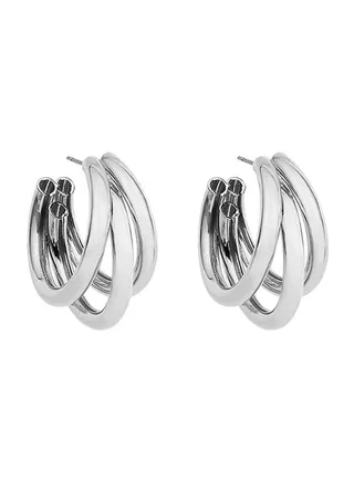 Copper Hoop Earrings 