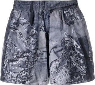 Print Swim Shorts