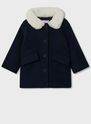 Infant Fur Collar Jacket 