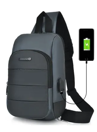 shoulder & crossbody bag waterproof large capacity smart USB 