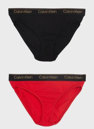 Kids 2 Pack Essential Bikini Brief 