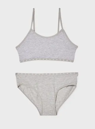 Kids Basic Cotton Underwear Set 