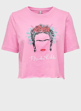 Crew Neck Graphic T-Shirt 