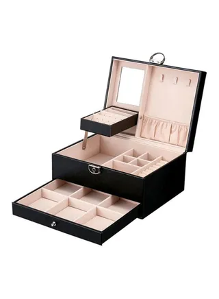 Multi-Layer Jewelry Organizer Box 
