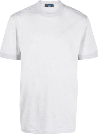 rubberised-logo short-sleeve cotton T-shirt
