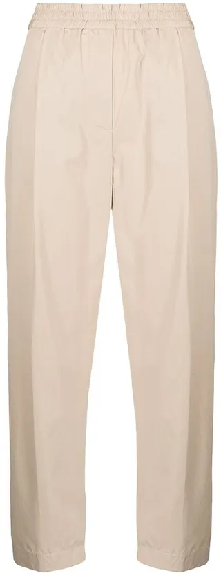 High-Rise Tailored Trousers