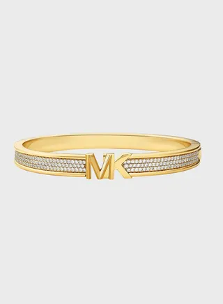 Studded Logo Detail Bracelet