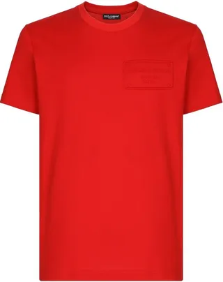 logo-appliqué cotton T-shirt