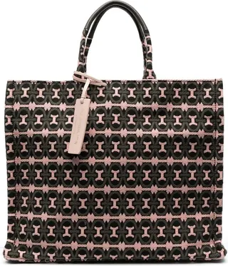 Monogram-Jacquard Tote Bag