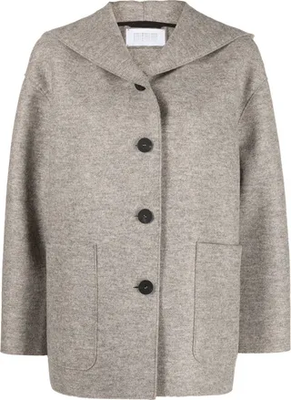 Hooded Wool Coat