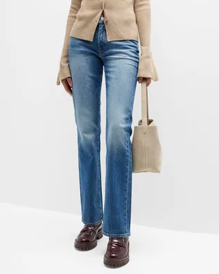 Joni Low-Rise Slim Bootcut Jeans