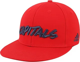 Men's Red Washington Capitals Culture Snapback Adjustable Hat