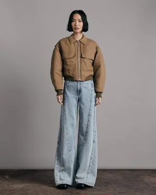 Nolen Recycled Nylon Bomber